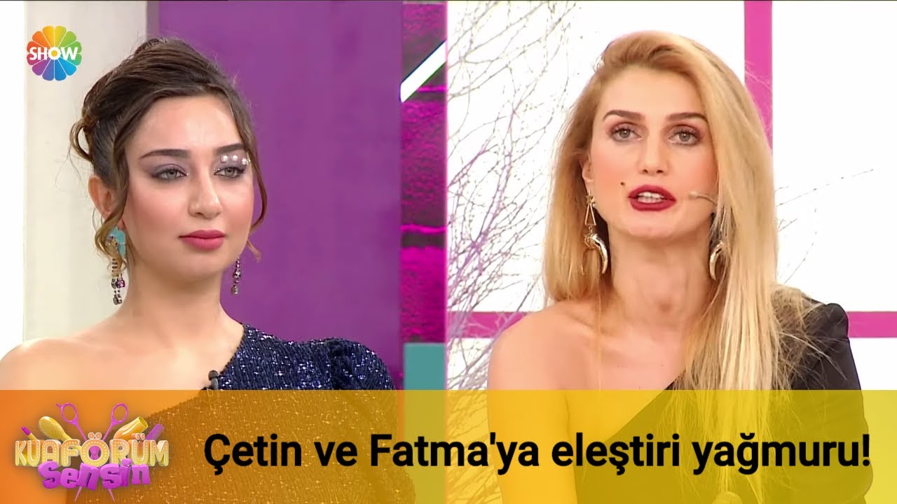 Çetin ve Fatma'ya eleştiri yağmuru!