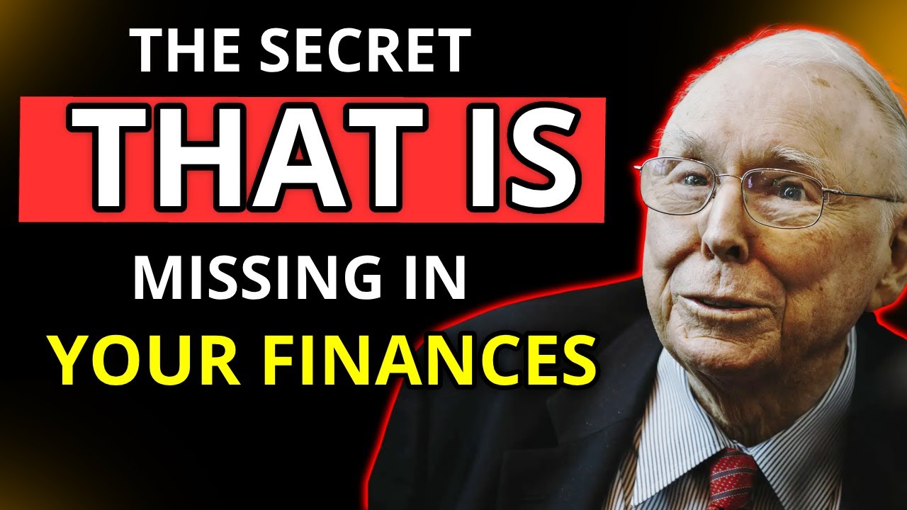 Charlie Munger - The Feeling Of Being Lost Financially Is Not Lack Of Intelligence