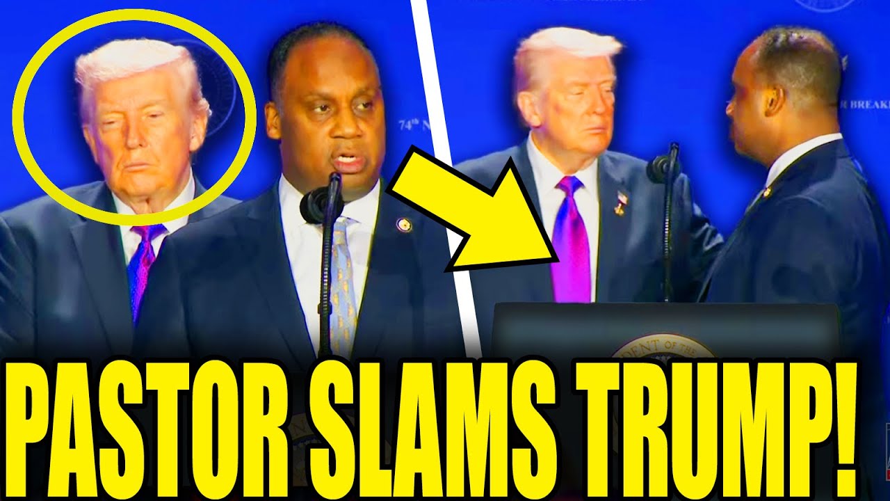 Pastor Calls Out ICE To Trump Face As He Visibly Fumes