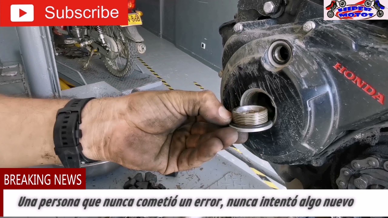 MANTENIMIENTO GENERAL CB 160 PARTE.. 1