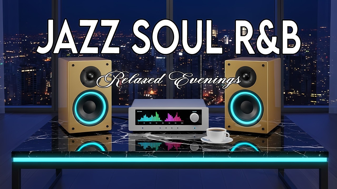 Nightscape Sound 🌙 Relaxing Smooth Jazz & Soulful Rhythms for Late-Night Vibes & Calm Energy 🎧
