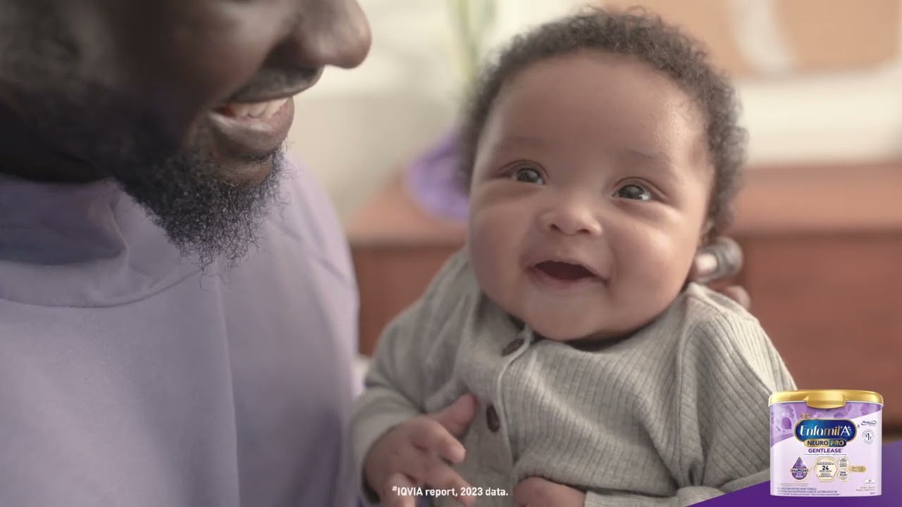 NEW! Enfamil A+® NeuroPro™ Gentlease®—Help calm their tummy in just 24 hours*