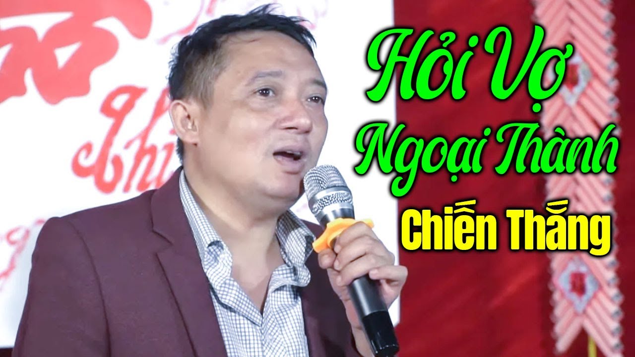 Hỏi Vợ Ngoại Thành - Chiến Thắng | Nhạc Vàng Trữ Tình Hay Nhất 2025