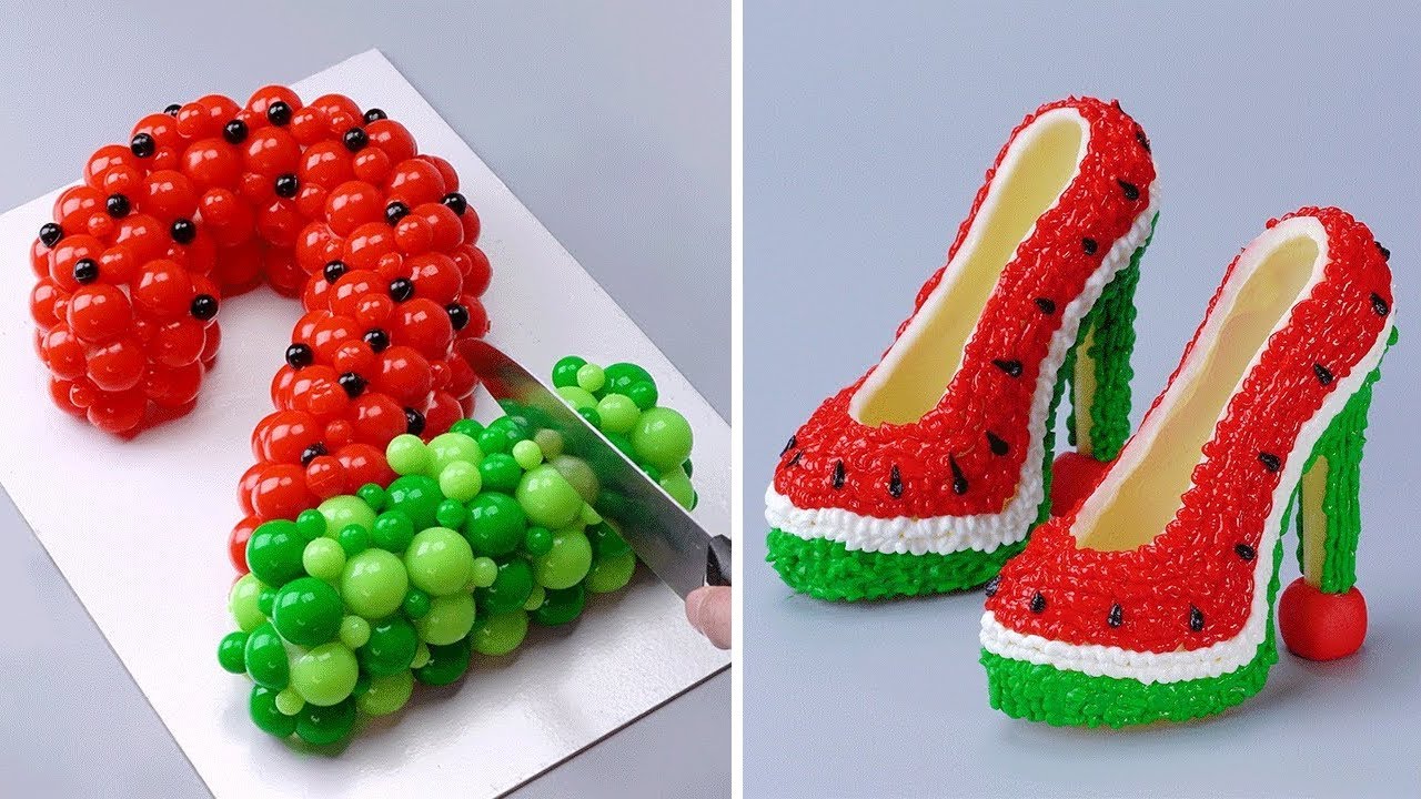 So Tasty Delicious WATERMELON Cake Recipes | Amazing Cake, Dessert, Ice Cream You'll Love
