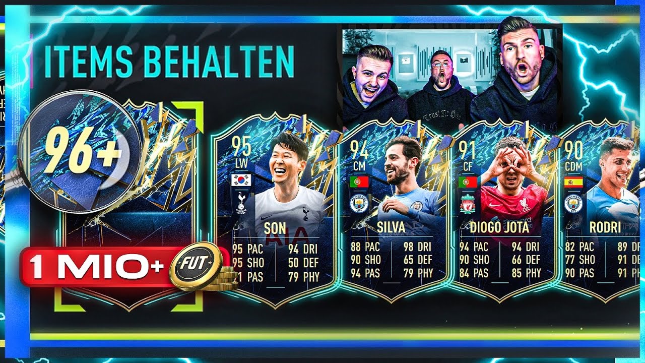1 MIO Coins + TOTS im PACK 😱 FIFA 22: Premier League TOTS Pack Opening🔥