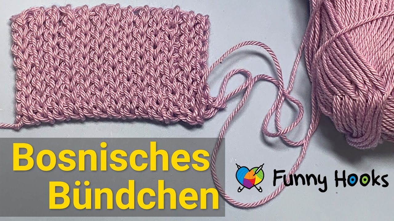 Bosnisches Bündchen häkeln