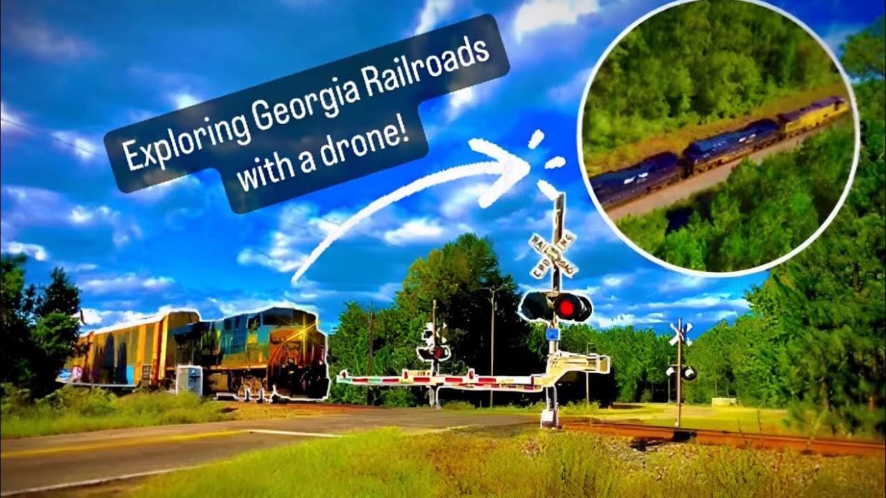 Exploring Georgia Railroad Subdivisions with Drones