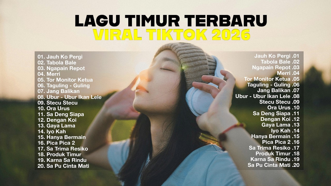 Lagu Timur Terbaru Viral Tiktok 2026 — Lagu Trending 2026 🍃 | Pop Timur Hits Indonesia 2026 🤍🎧