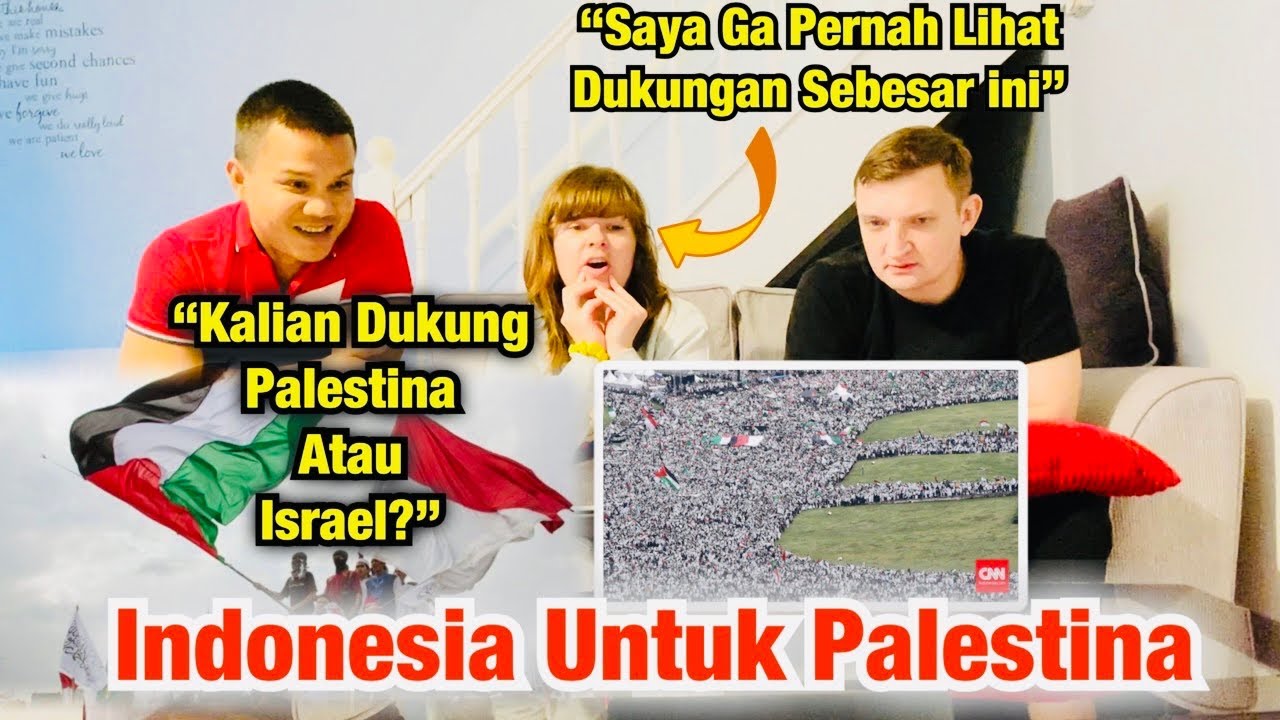 MENAKJUBKAN Dukungan Orang Indonesia Untuk Palestina, Ini Reaksi Teman Eropa