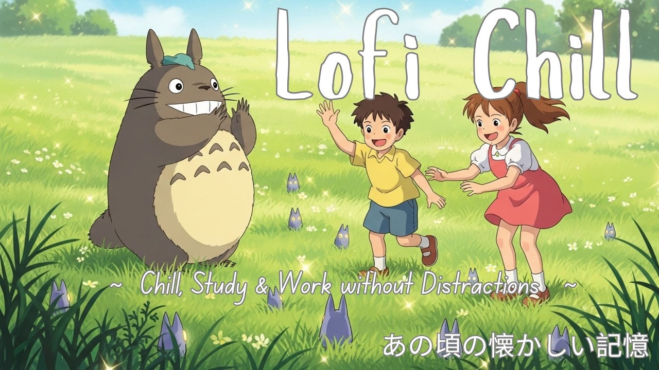 Ghibli Lofi Piano🌿 Chill, Study & Work without Distractions | あの頃の懐かしい記憶
