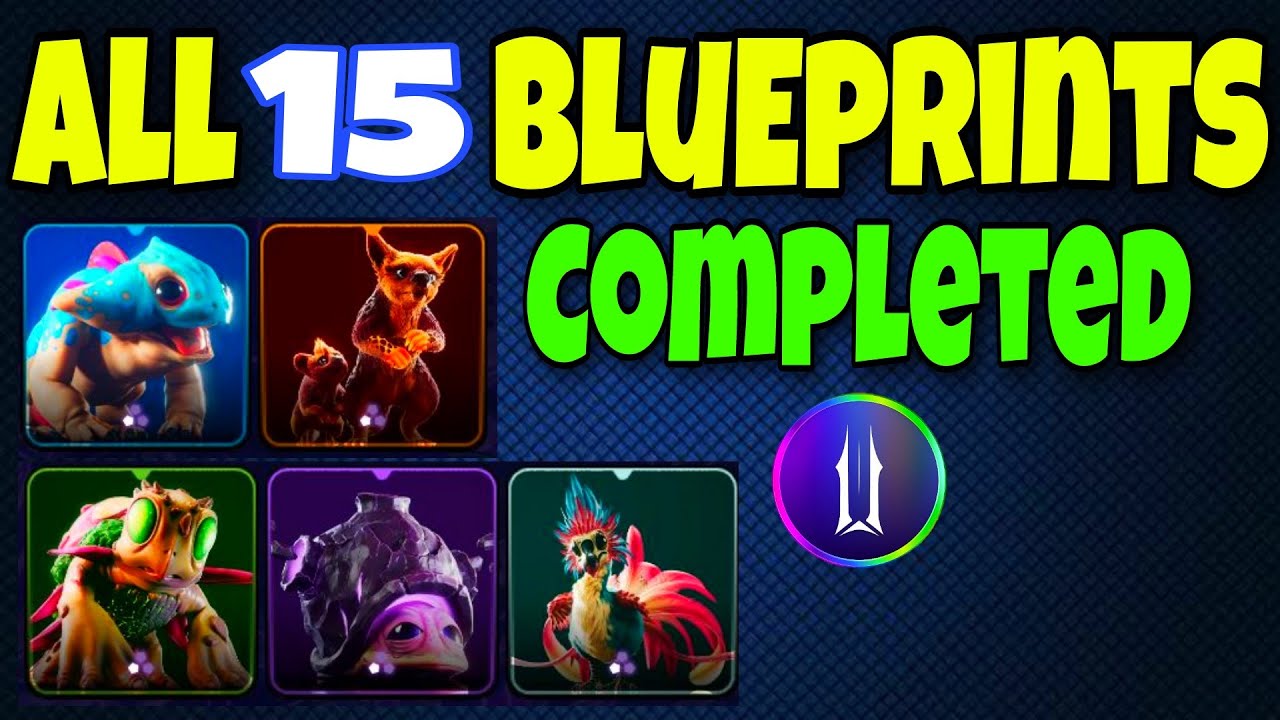 Illuvium Zero Season 1 - All Blueprints Completed | How To Collect Them Faster | Play and Earn NFT