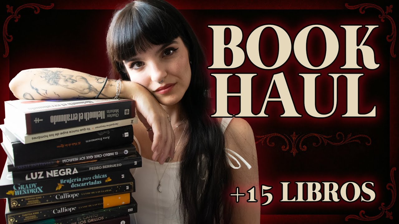BOOK HAUL 📚 Más de 15 LIBROS DE TERROR nuevos para mi colección | moonlight books