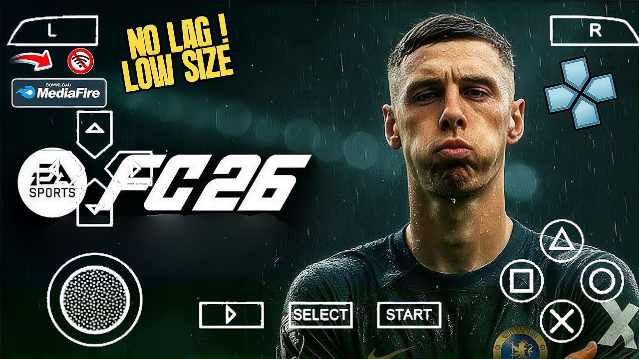 FIFA 2026! EA SPORTS FC 26 PPSSPP | Камера PS5 + Новые трансферы + Форма сезона 2025/26 HD графика