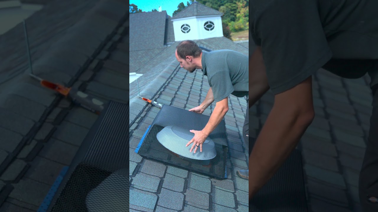 HY-GUARD EXCLUSION&reg; Tight Mesh Roof VentGuard&trade; Install Tutorial short