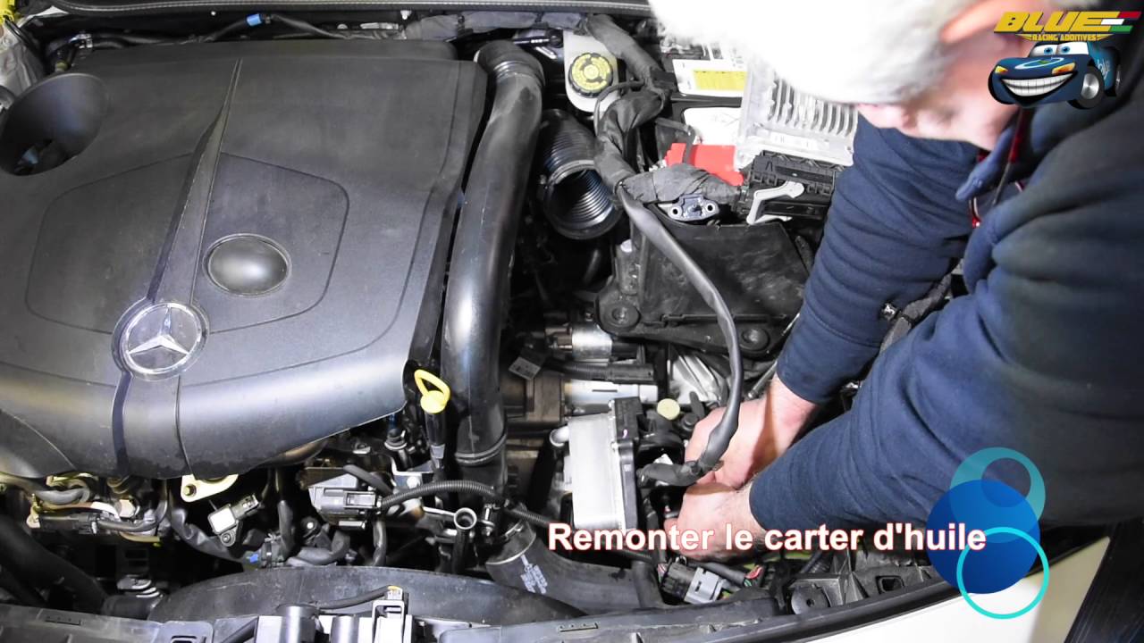 Nouvelle Mercedes Classe A 200 CDI.  Maintenance de la boîte de vitesse semi automatique DTC
