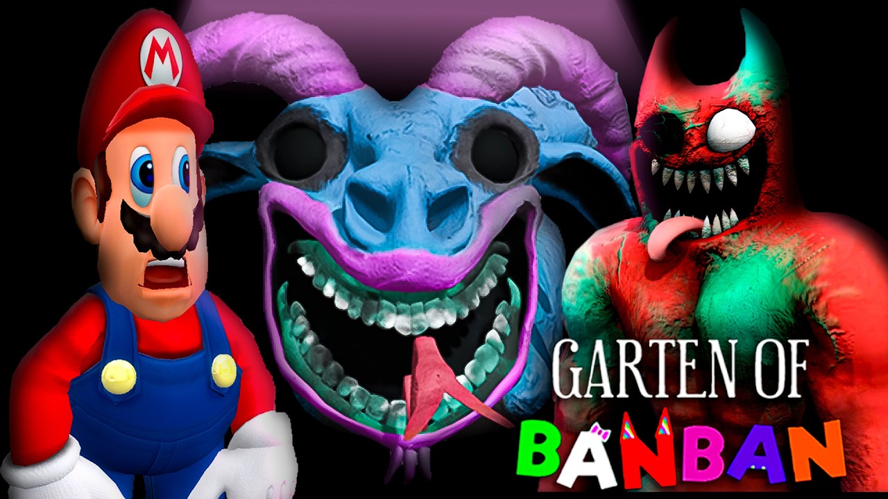 Mario Plays Garten of Banban 8 & 0