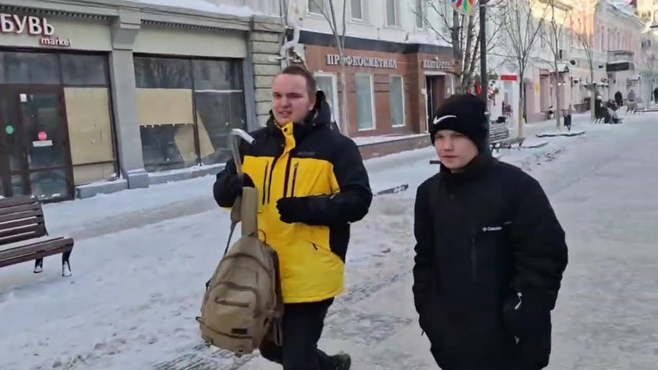 6 минут в зимнем Саратове