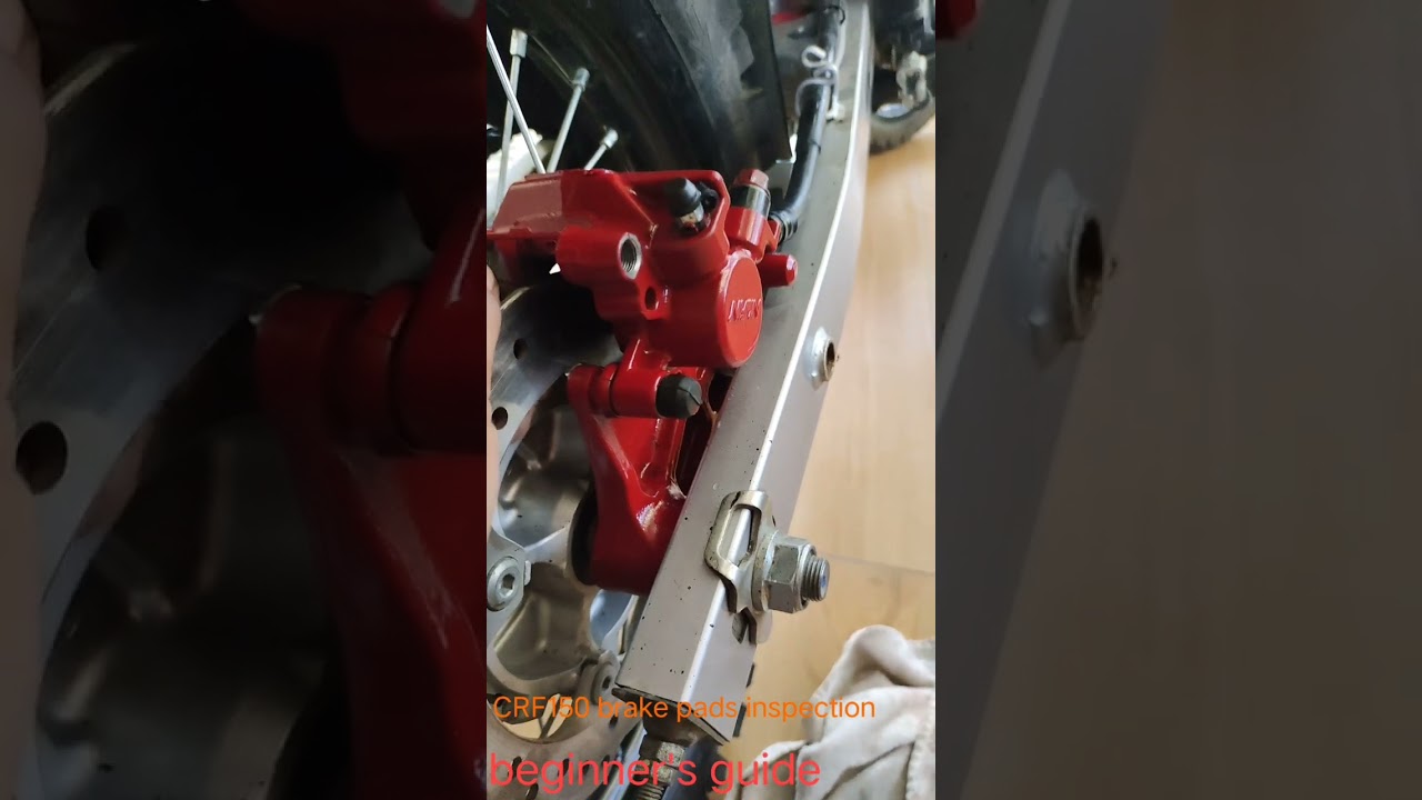 CRF150 brakes beginner's guide