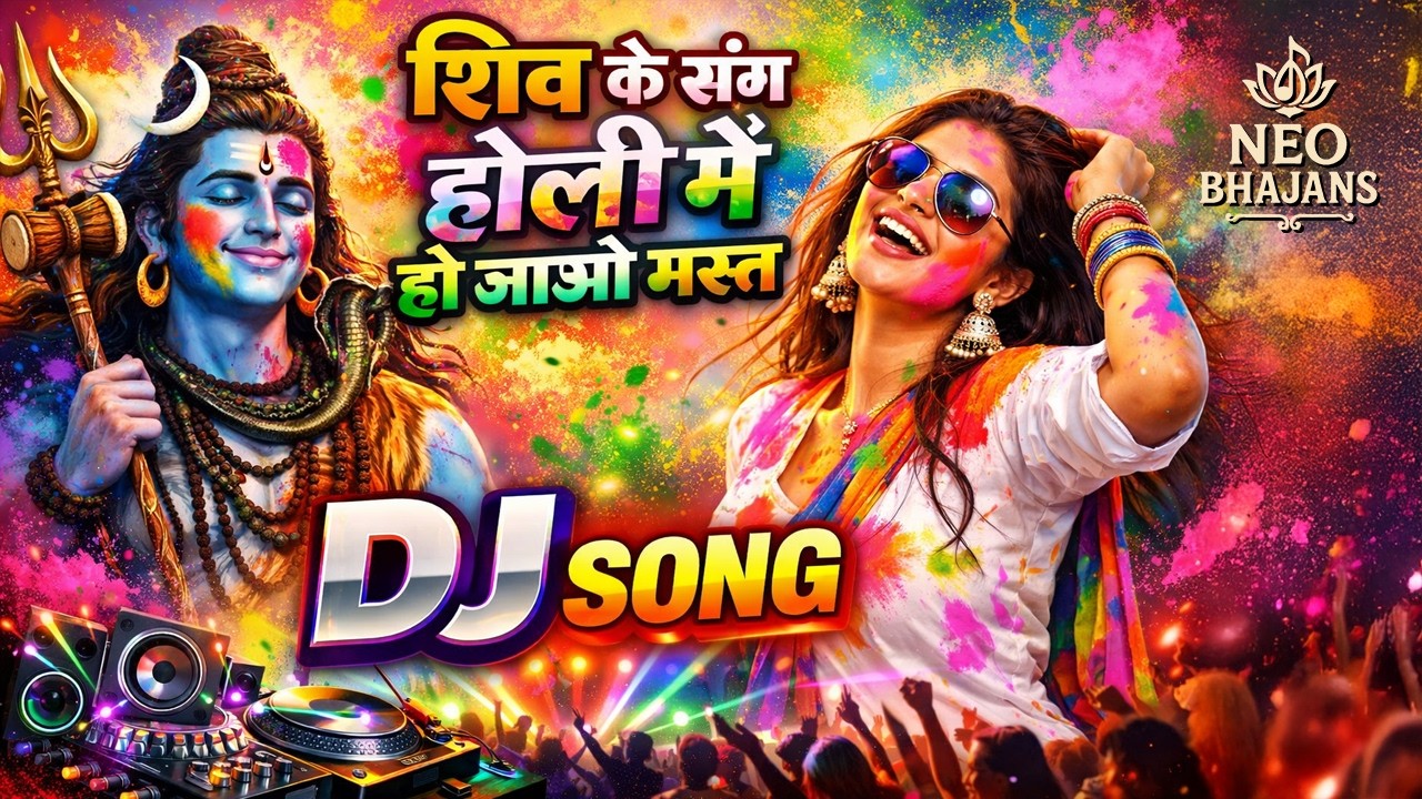 Shiv Ke Sang Holi Mein Ho Jao Mast | Bam Bam Bhole Holi Special | Har Har Mahadev