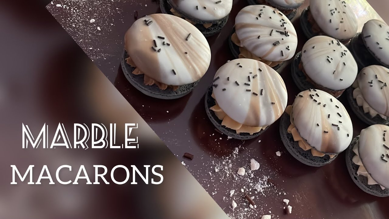 MACARONS 🤎MARBLE MACARONS 🤎MACARON🤎FRENCH MACARONS🤎WORK PROCESS🤎МАКАРОН 🤎МРАМОРНЫЕ МАКАРОНС🤎