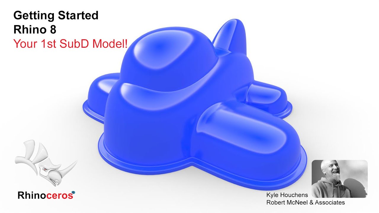 Rhino 8 - Your 1st SubD Model!