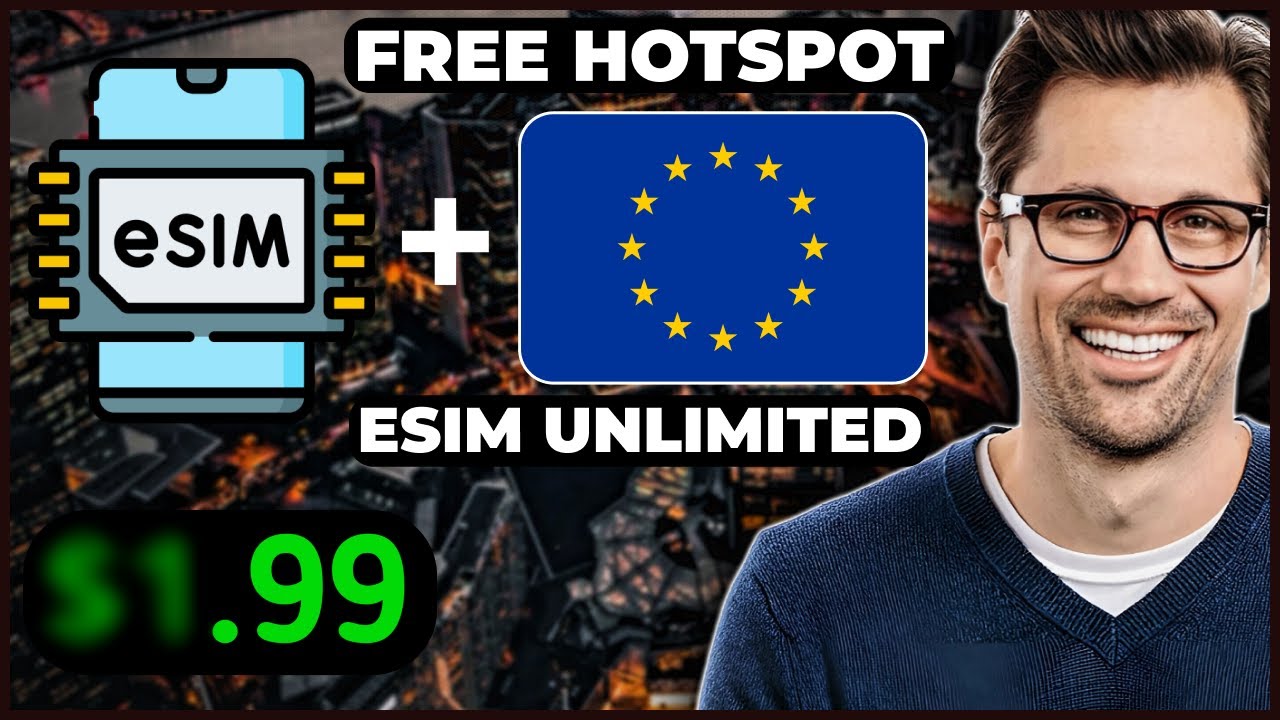 Best Unlimited Data ESIM In Europe (Whole EU, Free Hotspot)
