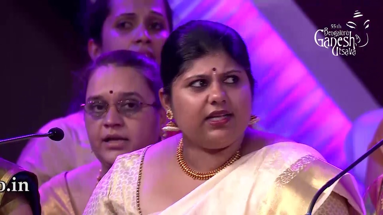 SADHINCHANE O MANASA|Disciples of Classical Musicians of Karnataka|55th Bengaluru Ganesh Utsava 2017