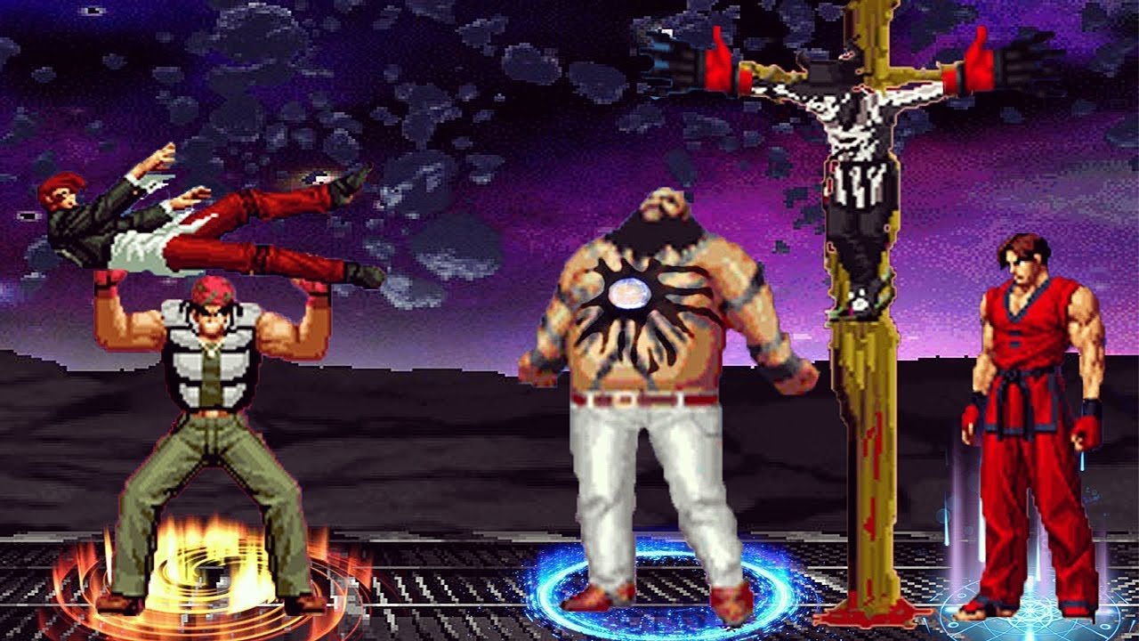 [KOF Mugen] Ralf 15 Vs Super Korean Team
