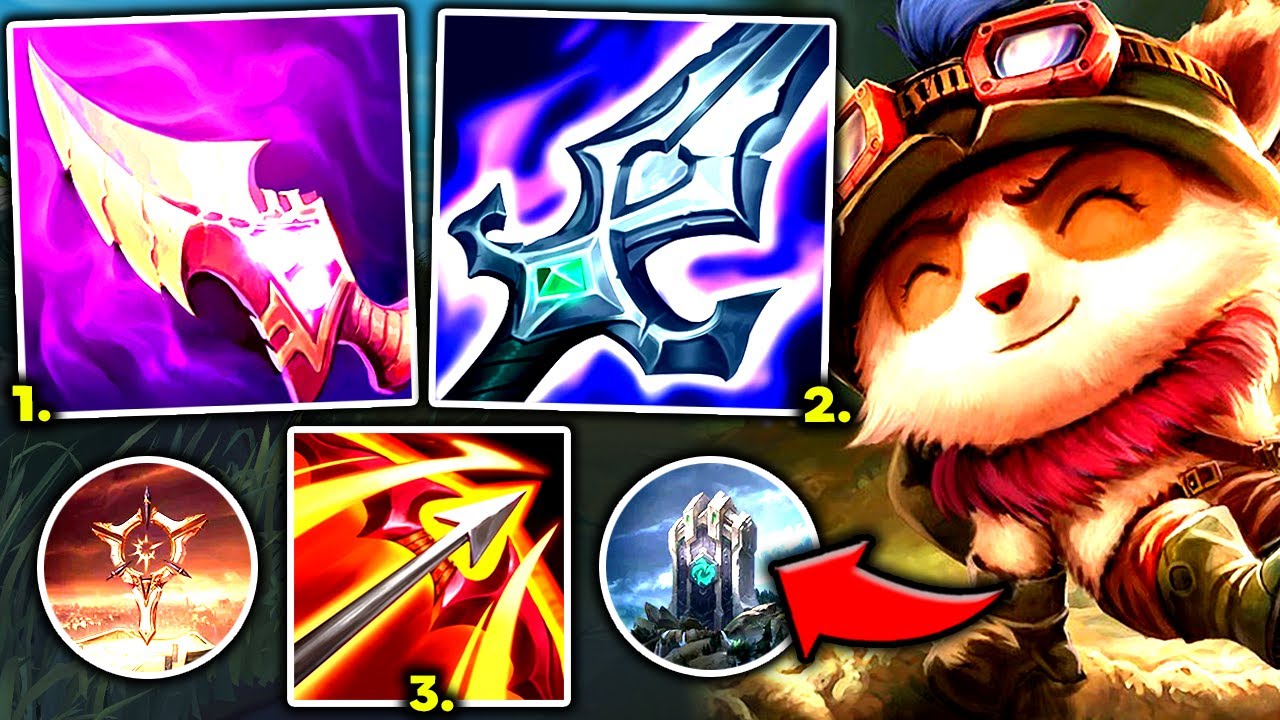 TEEMO TOP #1 MOST ANNOYING BUILD OF ALL-TIME! (1V1 ANYONE) - S13 Teemo TOP Gameplay Guide