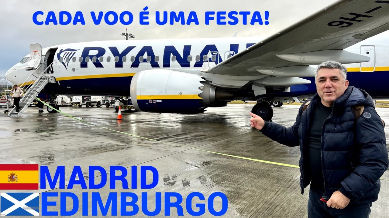 VOANDO NA MAIOR LOW COST DO MUNDO - A RYANAIR É IMBATÍVEL