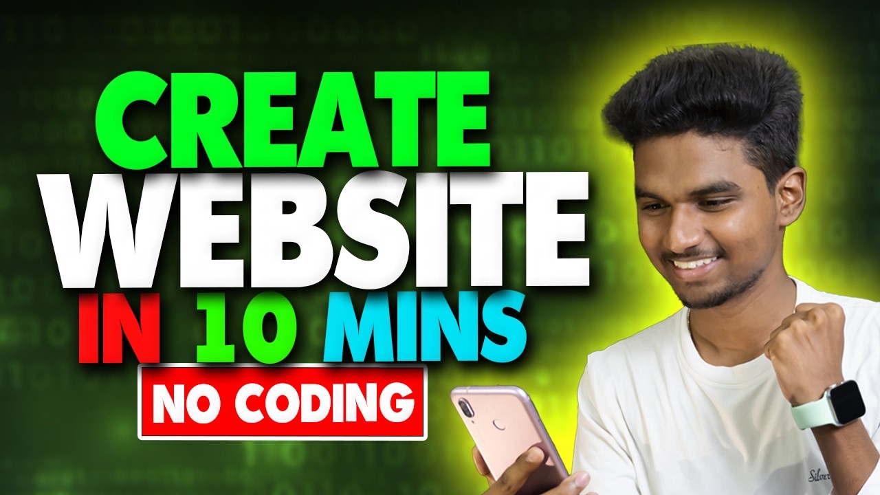 How To Create Website in 10 Minutes ( NO CODING ) with Free Domain