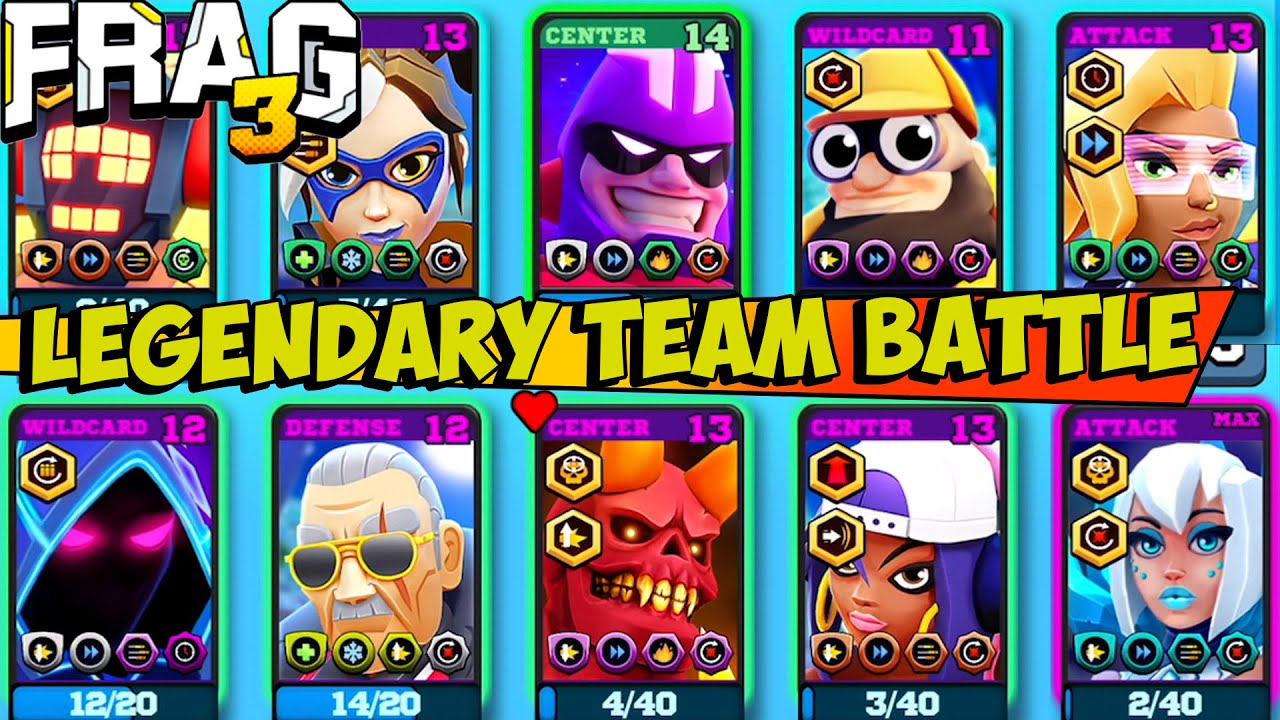 FRAG Pro Shooter - LEGENDARY TEAM BATTLE🆚🔥Gameplay Walkthrough🔥(iOS,Android)