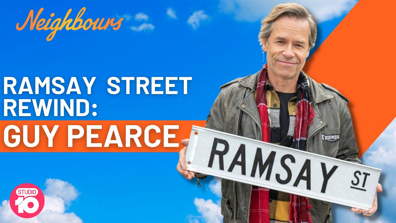 Guy Pearce is Back on Ramsay St! | Studio 10