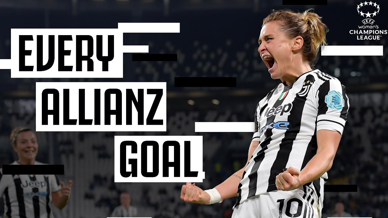 EVERY ALLIANZ STADIUM #UWCL GOAL | Hurtig, Bonansea, Girelli | Juventus Women