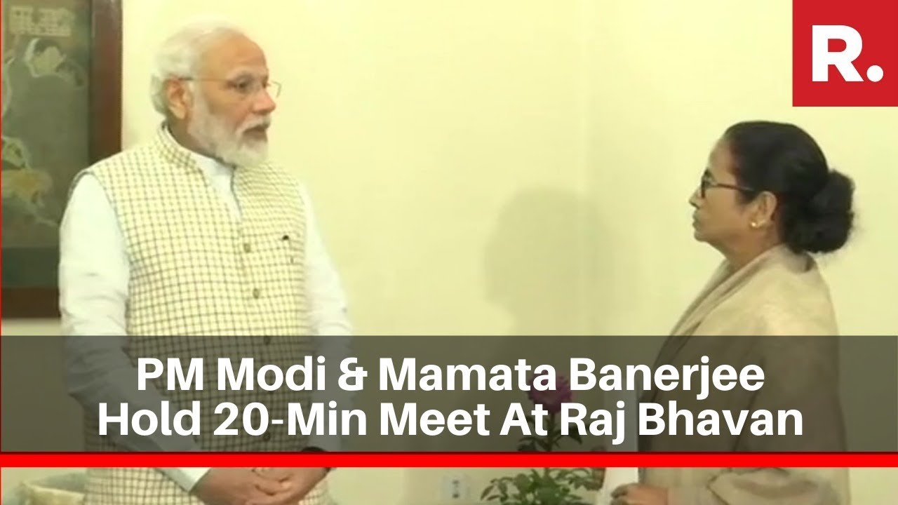 PM Modi & Mamata Banerjee Hold 20-Min Meet At Raj Bhavan; WB CM Raises CAA, NRC & NPR