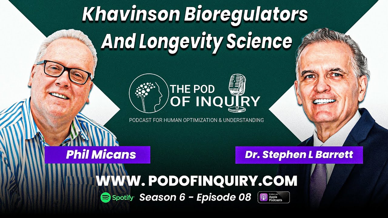 Khavinson Bioregulators And Longevity Science | Phil Micans | S6 - E8