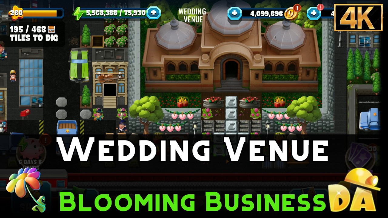 Wedding Venue | Blooming Business #7 | Diggy's Adventure