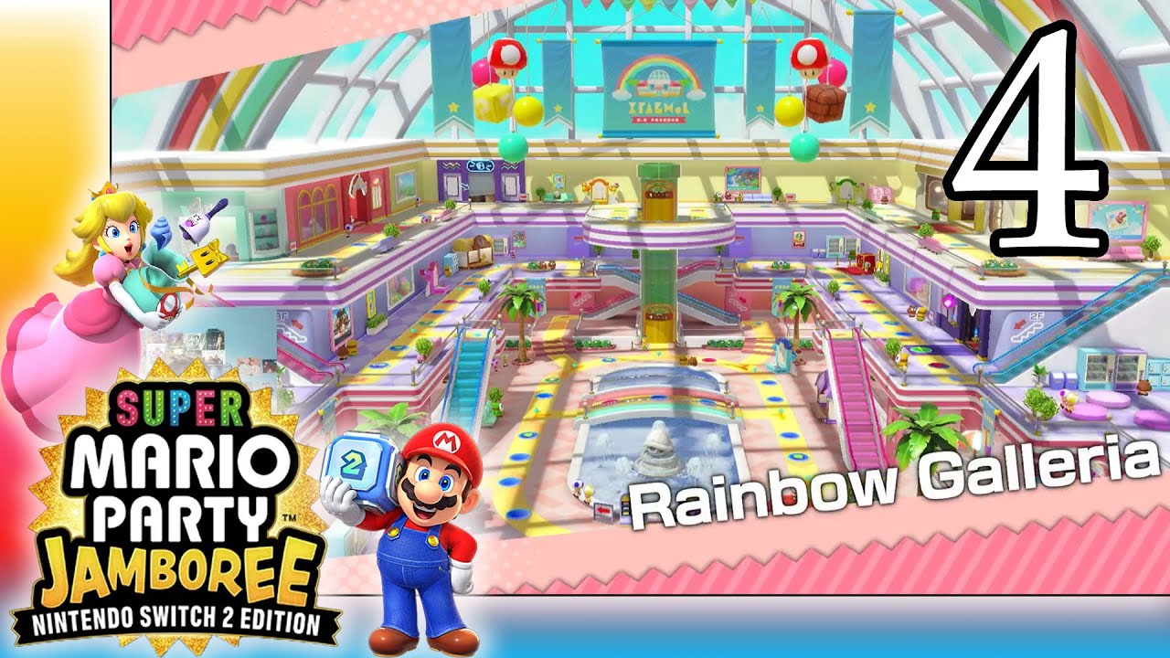 FIRST TIME Rainbow Galleria - Mario Party Jamboree Switch 2 Edition - part 4