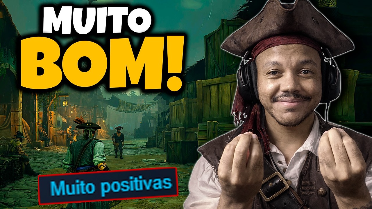 WINDROSE FINALMENTE ACERTOU no JOGO DE PIRATA! 🏴&zwj;☠️