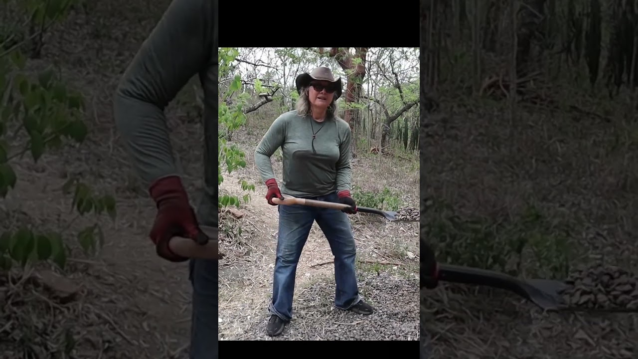 How to Use a Shovel Without Straining Your Back #shorts