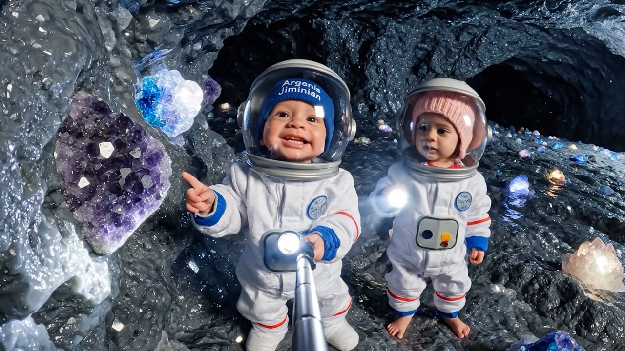 ¡FUIMOS A LA LUNA! 🚀👨‍🚀 Misión Espacial | Brayan y Kimberly AI