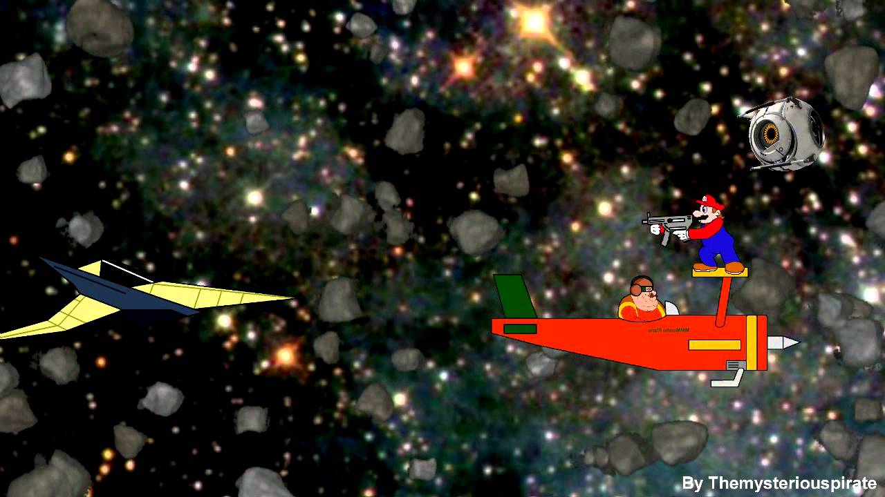 Mario and Morshu - Space Domination
