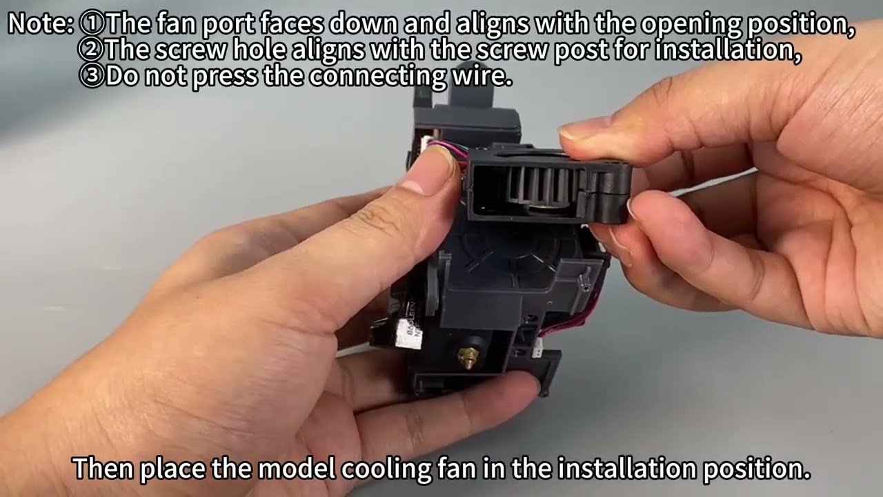 ELEGOO NEPTUNE 4 PRO: How to replace the cooling fans(model)?