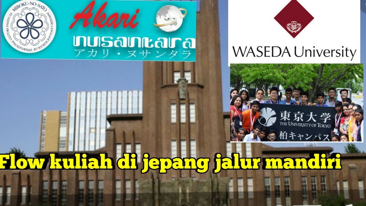 Cara kuliah di jepang jalur mandiri lewat Akari Nusantara