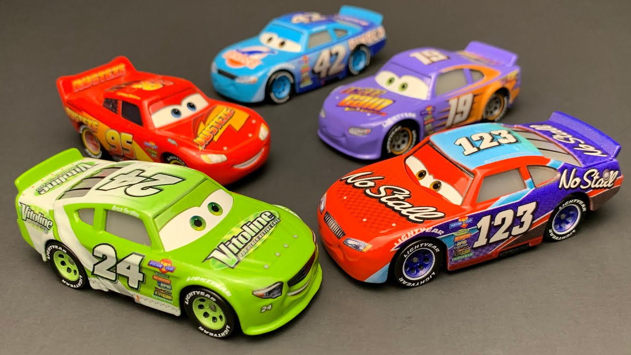 Disney Pixar Cars Rocker Arms International Speedway 5-Pack Mattel (2022) Unboxing & Review