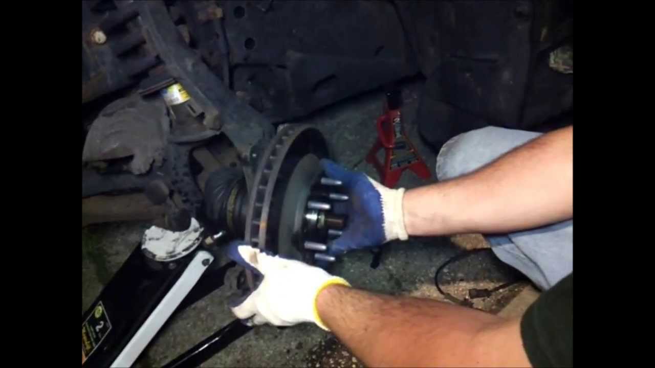How to Change A Chevy Trailblazer Wheel Hub Bearing - Timken 513188 Pro 29513188 713188