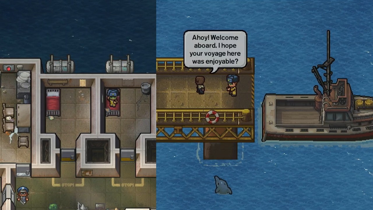 The Escapists 2 Escape from H.M.S. Orca & H.M.P Offshore