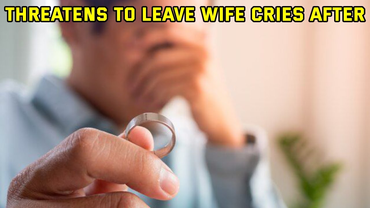 AITA Husband Threatens To Leave Wife It Backfires!!!