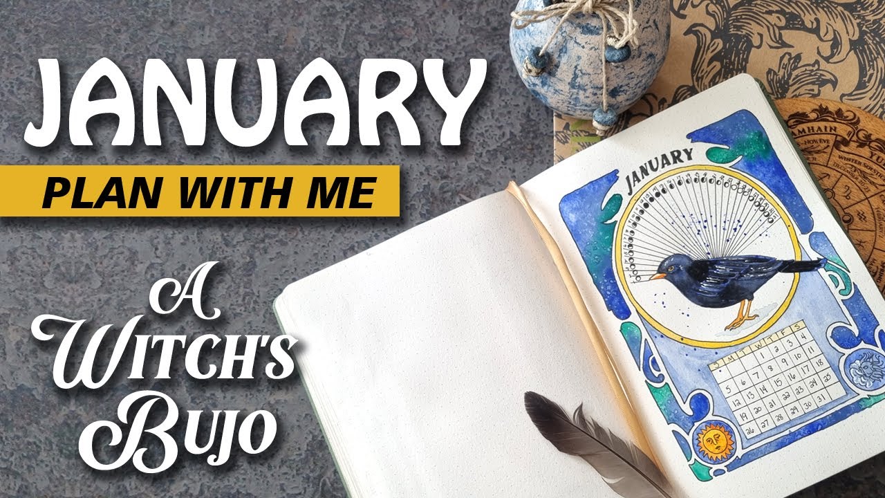 ПЛАНИРУЙТЕ СО МНОЙ — Январь 2025 — Bullet Journal — Bujo