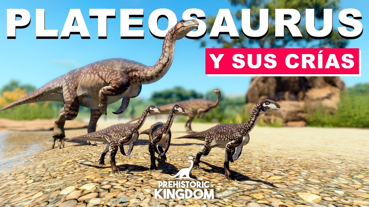 Plateosaurus y SUS CRÍAS 🦕 | Nueva Serie Prehistoric Kingdom